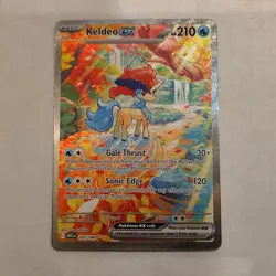 Pokemon TCG Keldeo Ex Special Illustration Rare from White Flare 167/086 - Image 1