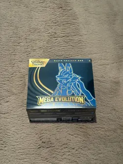 Pokemon TCG Mega Evolution ETB Elite Trainer Box Lucario & Gardevoir Pair Sealed - Image 3