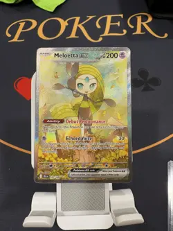 Meloetta EX 167/086 SIR Black Bolt Scarlett & Violet Pokemon Card 🔥 - Image 1