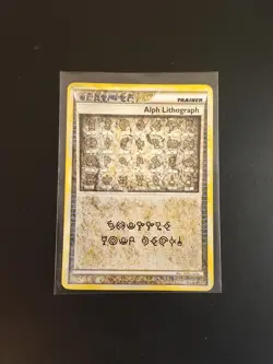 Pokemon Alph Lithograph TWO MP Unleashed - Image 1