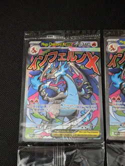 2x Mega Charizard X EX 023 Sealed W/ Oricorio Pokemon Mega Evolution Promos - Image 2