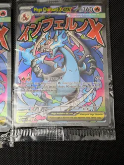 2x Mega Charizard X EX 023 Sealed W/ Oricorio Pokemon Mega Evolution Promos - Image 3