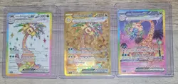 Pokemon TCG - All 3 Alolan Exeggutor ex - Surging Sparks - Image 1