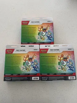 Pokemon First Partner Illustration Collection Series 1 (Lot of 3) SEALED IN HAND - Image 3