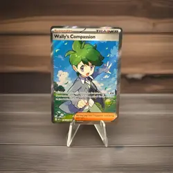 Pokemon NM Holo Wally's Compassion - 176/132 Ultra Rare ME01: Mega Evolution - Image 1