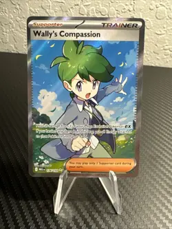 Pokemon NM Holo Wally's Compassion - 176/132 Ultra Rare ME01: Mega Evolution - Image 3