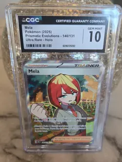 Mela 140/131 Full Art - CGC Gem Mint 10 - Prismatic Evolutions - Pokemon TCG - Image 1