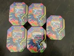 Pokemon TCG: Mega Charizard X Tin SEALED 2026 - Image 1