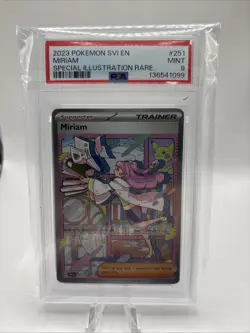 Pokemon TCG Miriam Trainer Full Art Holo Scarlet & Violet Base Set - Image 1