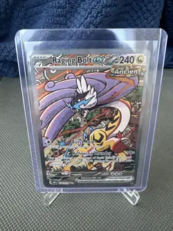 Pokemon TCG Prismatic Evolutions Raging Bolt EX SIR 166/131 - Image 1