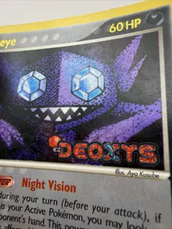 Sableye 23/107 2005 EX Deoxys Pokemon TCG Reverse Holo Rare Stamped MP - Image 3