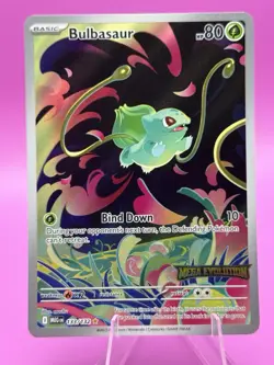 Bulbasaur 133/132 - Stamped Mega Evolutions Promo - Box Topper - Pokemon TCG - Image 1