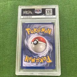 Pokemon TCG Alakazam Base Set 1/102 Holo Rare PSA 8 - Image 2