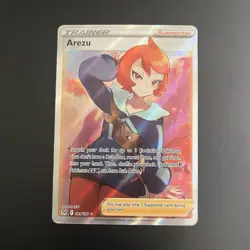Pokemon Arezu Full Art Ultra Rare Holo 189/196 Swsh11 Lost Origin English TCG - Image 1