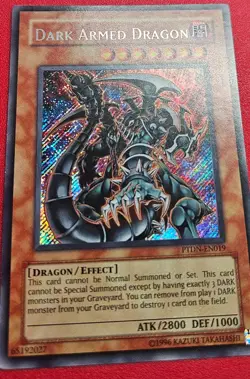 1x Yu-Gi-Oh! Dark Armed Dragon - PTDN-EN019 - Secret Rare - Unlimited Edition - - Image 4