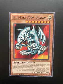 Yugioh Blue-Eyes Toon Dragon DPBC-EN043 Common 1st Edition NM/LP - Image 1