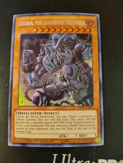 Exodia, The Legendary Defender Prismatic Secret Rare Tn19-EN003 Limited ed. LP - Image 1