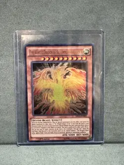 Yugioh The Winged Dragon Of Ra - Immortal Phoenix MIL1-EN001 1st Edition NM - Image 1