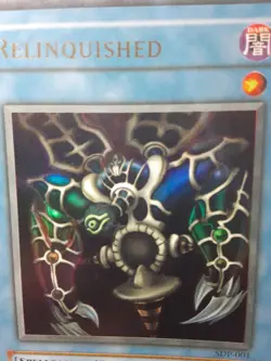 Yu-Gi-Oh! TCG Relinquished Starter Deck Pegasus SDP-001 Unlimited Ultra Rare - Image 2