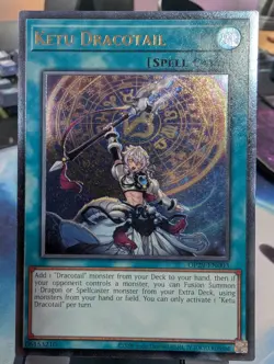 YuGiOh! Ketu Dracotail OP29-EN003 Ultimate Rare - Image 1