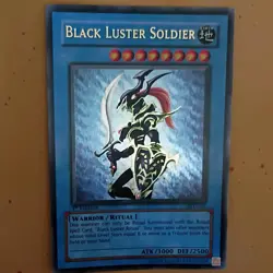 Black Luster Soldier**1st Edition**SYE-024 Ultra Rare Holo - Image 4