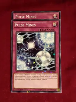 Pulse Mines (x2) SP18-EN046 1st Edition Starfoil Rare Yu-Gi-Oh! - Unplayed Mint+ - Image 1