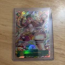 One Piece Tcg Jewelry Bonney Op12-118 Sec Rare Alt Art Mint - Image 1
