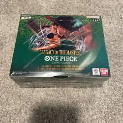One Piece Legacy of the Master OP-12 Factory Sealed Eng. booster box - Image 1