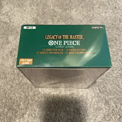 One Piece Legacy of the Master OP-12 Factory Sealed Eng. booster box - Image 2