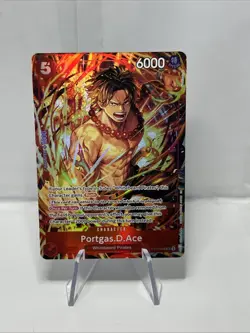 Portgas.D.Ace (Illustration Box Vol.5) ST15-005 One Piece Promotion Cards Foil - Image 1