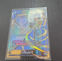 Android 17 FB09-029 Alternate Art Dual Evolution Dragon Ball Card English Fusion - Image 1