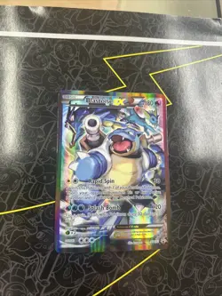 Blastoise EX XY122 Promo Holo Pokemon TCG Card XY Set English - Image 1