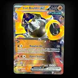 Iron Boulder ex 147 Sv: Scarlet & Violet Promo Cards Holo Pokemon TCG - Image 1