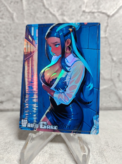 Nessa Trading Card Waifu Goddess Story Anime Girl holo Karte Manga Full Art - Image 1
