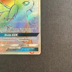 Pokemon Espeon GX Secret Rare Full Art Holo 152/149 SM Base Set Pokemon Card - Image 5