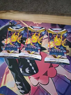 Nintendo Pokemon TCG Silver Tempest Booster Pack - 10 Cards 820650850929 - Image 1