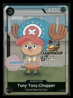 Tony Tony.Chopper (CS 25-26 Event Pack) Foil PR One Piece Promo Cards P-065 NM - Image 1