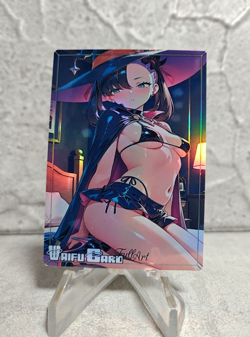 Marnie Trading Card Waifu Goddess Story Anime Girl holo Karte Manga Full Art - Image 1