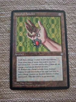 Jeweled Amulet Ice Age Regular NM MTG TCG Card Magic The Gathering - Image 1