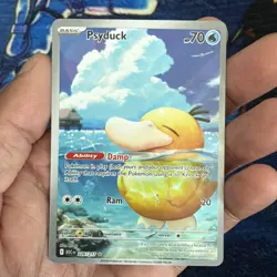 Psyduck 226/217 Illustration Rare Ascended Heroes Pokemon Card TCG NM Fresh Pull - Image 2