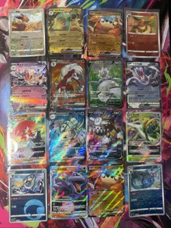 Pokemon 16 Card Lot nm V Max Mega Amazing Ex HOLO Rare Hits Only B25 - Image 1