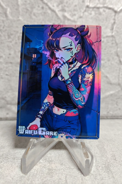 Marnie Trading Card Waifu Goddess Story Anime Girl holo Karte Manga Full Art - Image 1