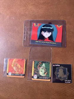 Pokemon Random Lot Squirtle 24K Gold Plating Holographic Cards/topps Card✨￼ - Image 1