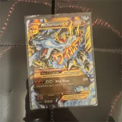 Pokemon M Charizard EX Mega Ultra Rare Holo Flashfire 69/106 TCG Card - Image 1