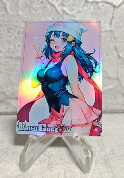 Dawn Trading Card Waifu Goddess Story Anime Girl holo Karte Manga Full Art - Image 1