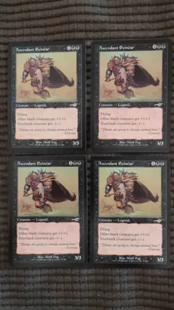Magic: the Gathering / MtG Ascendant Evincar x4 Nemesis - Image 1