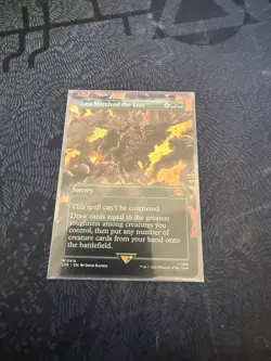 Last March of the Ents (Borderless) Universes Beyond: LOTR Non-FOIL Regular MTG - Image 1