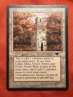 MTG Antiquities - Urza's Tower (Forest) -NM-Magic the Gathering - Image 1