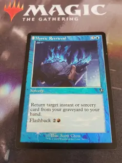 Mtg. Mystic Retrieval. Foil Retro Frame. Innistrad Remastered. Pack Fresh - Image 1