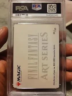 PSA 10 Nibelheim Aflame Gold Signature - Image 2